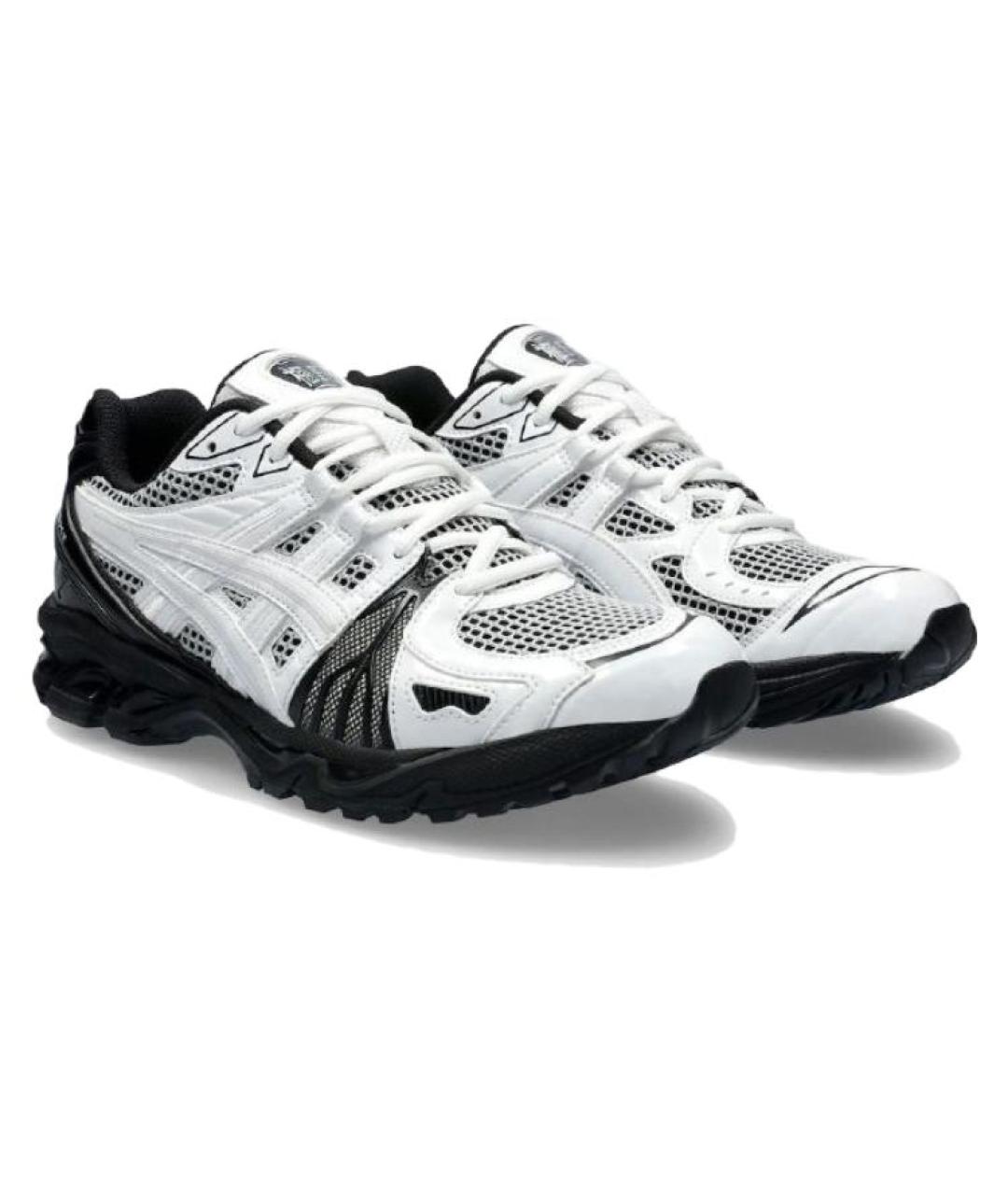 ASICS Белые текстильные низкие кроссовки / кеды, фото 2