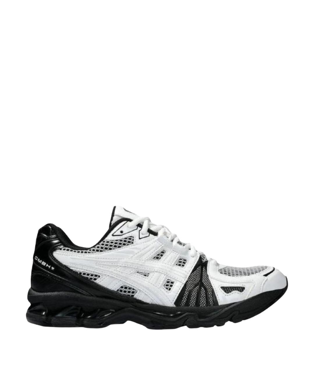 ASICS Белые текстильные низкие кроссовки / кеды, фото 1