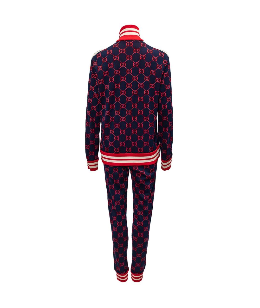 GUCCI Синий хлопковый костюм с брюками, фото 2