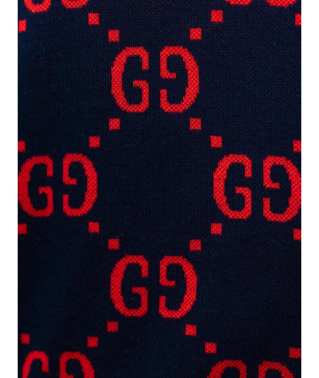GUCCI Синий хлопковый костюм с брюками, фото 3