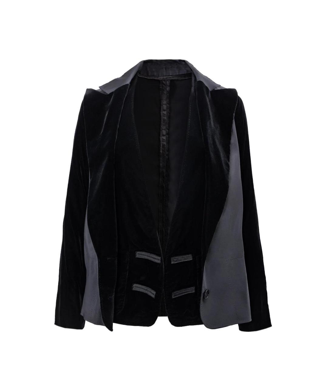 LANVIN Черный вискозный костюм с брюками, фото 6