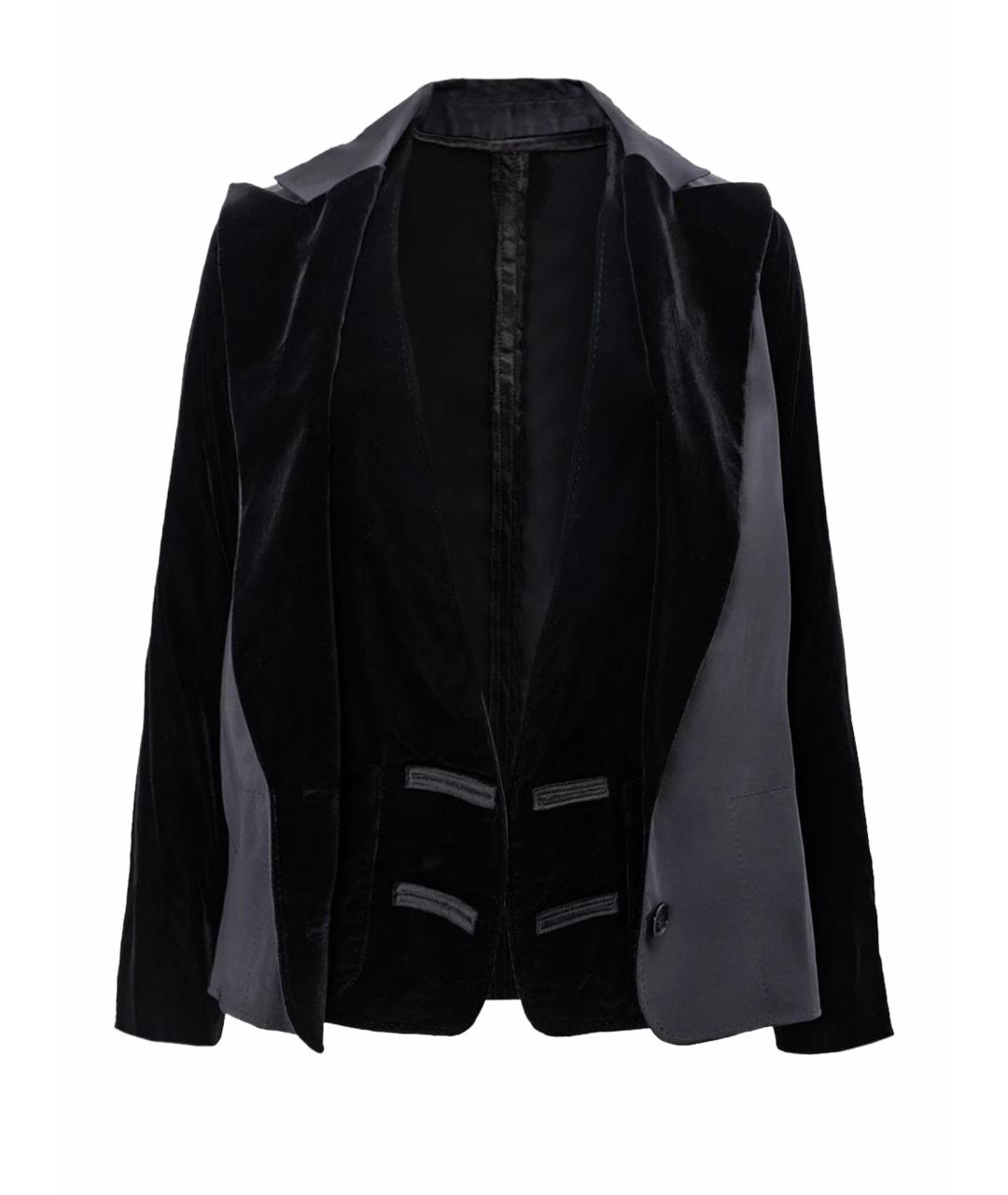 LANVIN Черный вискозный костюм с брюками, фото 1