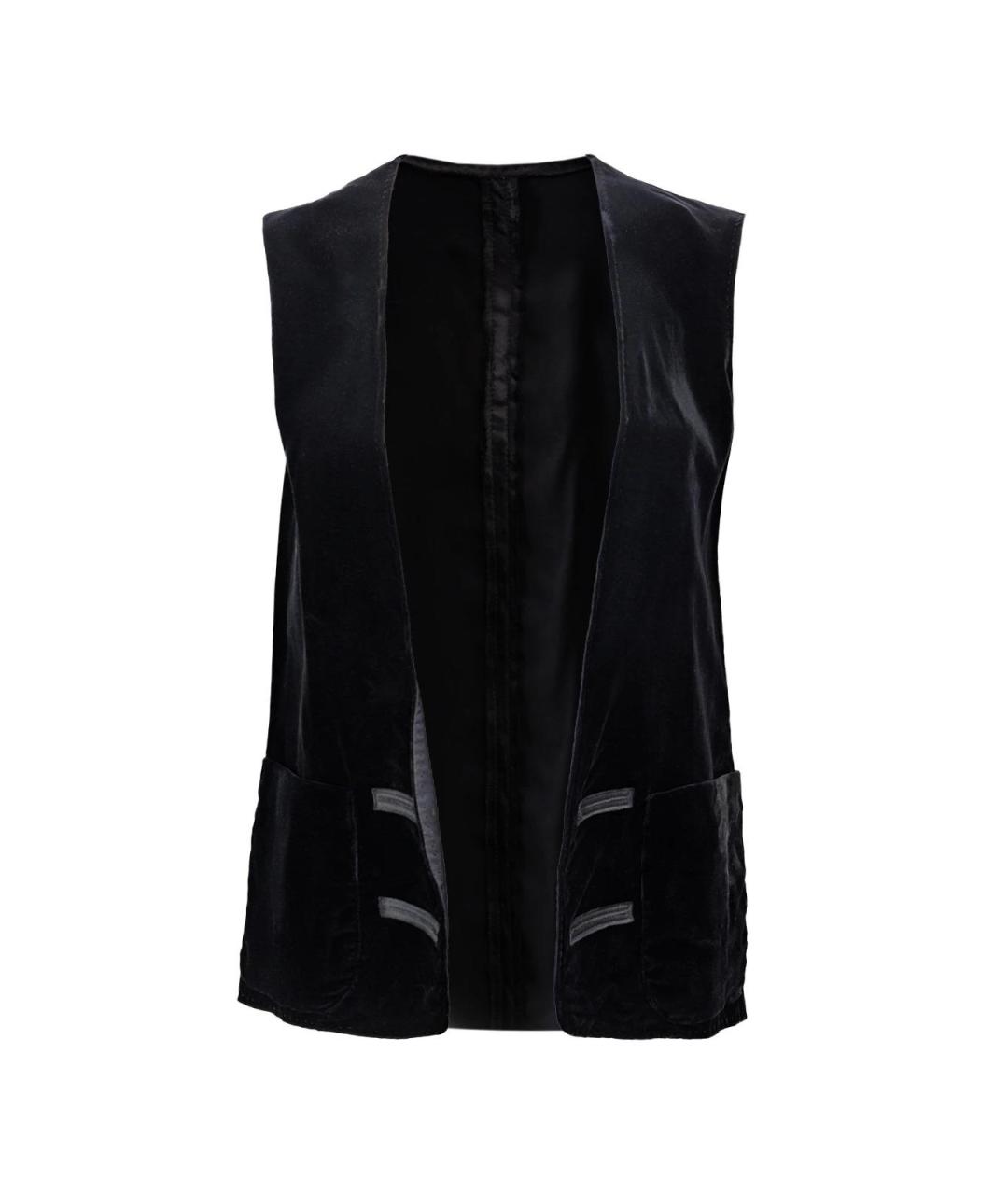 LANVIN Черный вискозный костюм с брюками, фото 3