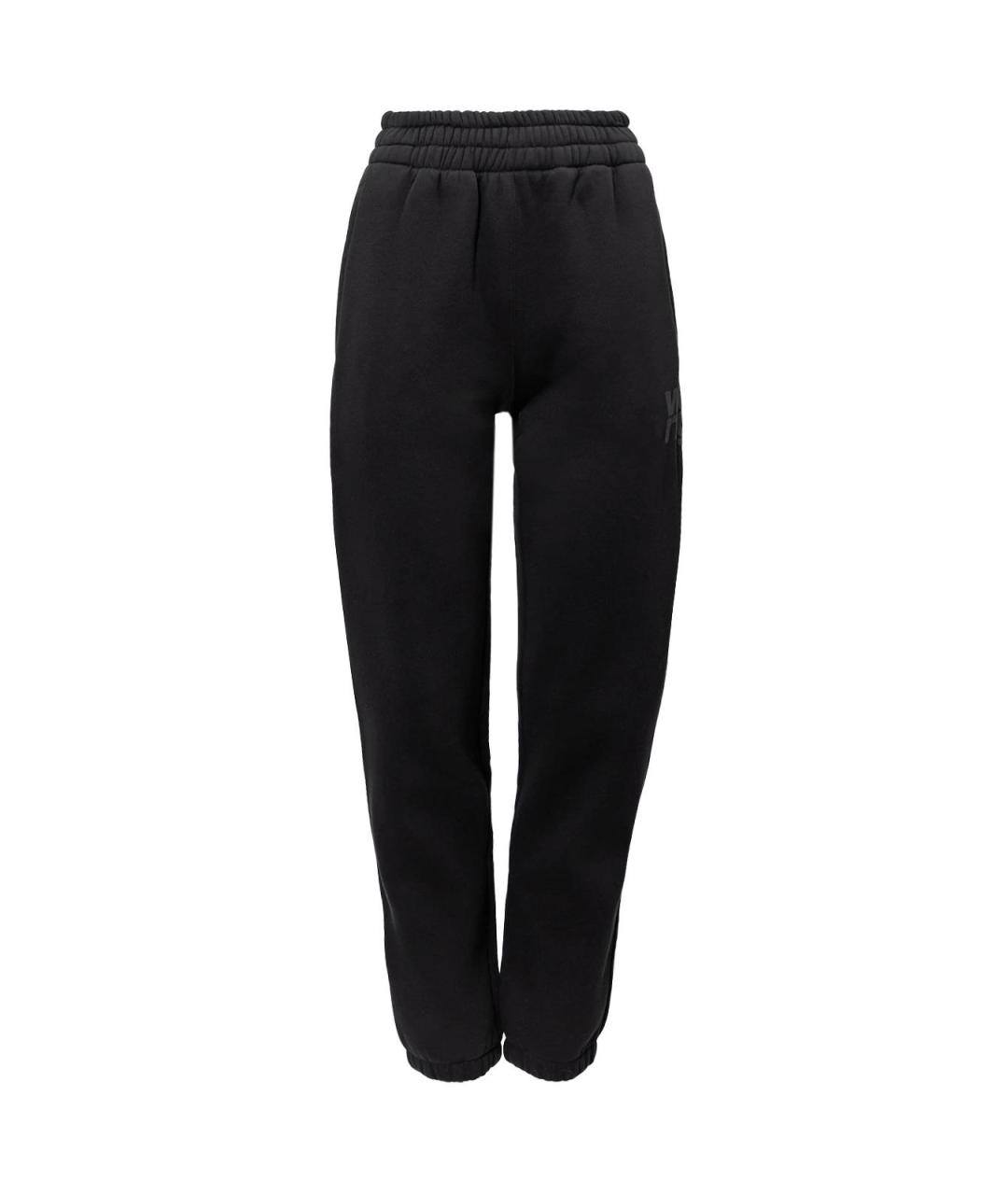 ALEXANDER WANG Черные хлопковые спортивные брюки и шорты, фото 1