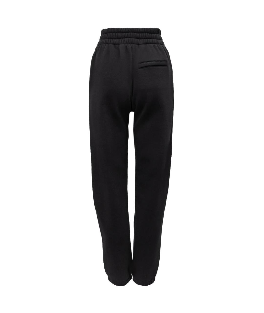 ALEXANDER WANG Черные хлопковые спортивные брюки и шорты, фото 2