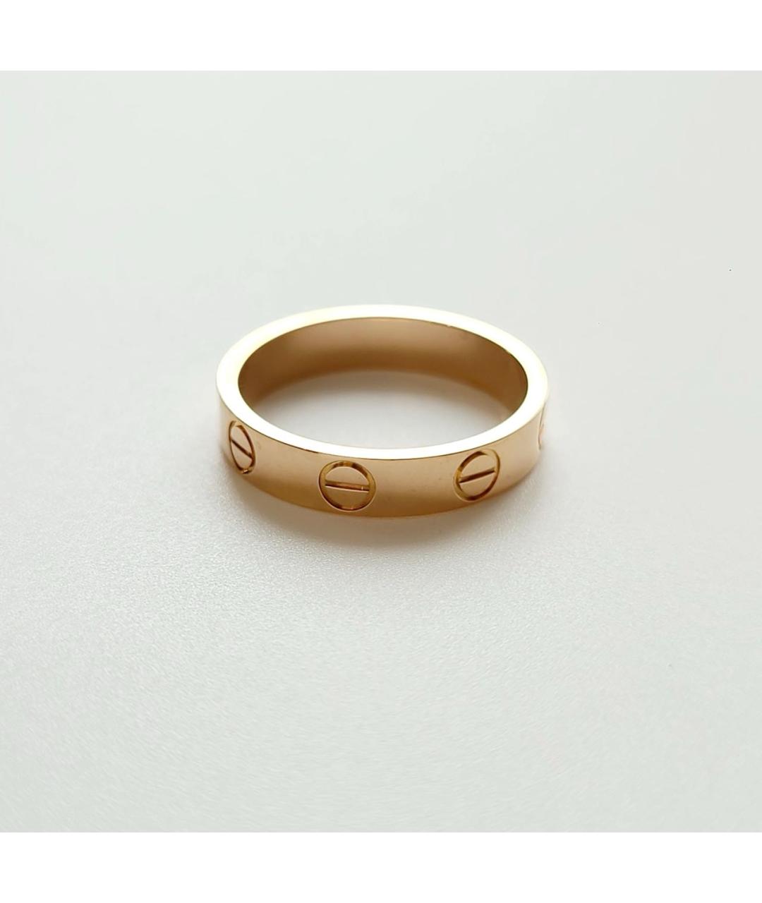 CARTIER Золотое кольцо из розового золота, фото 3