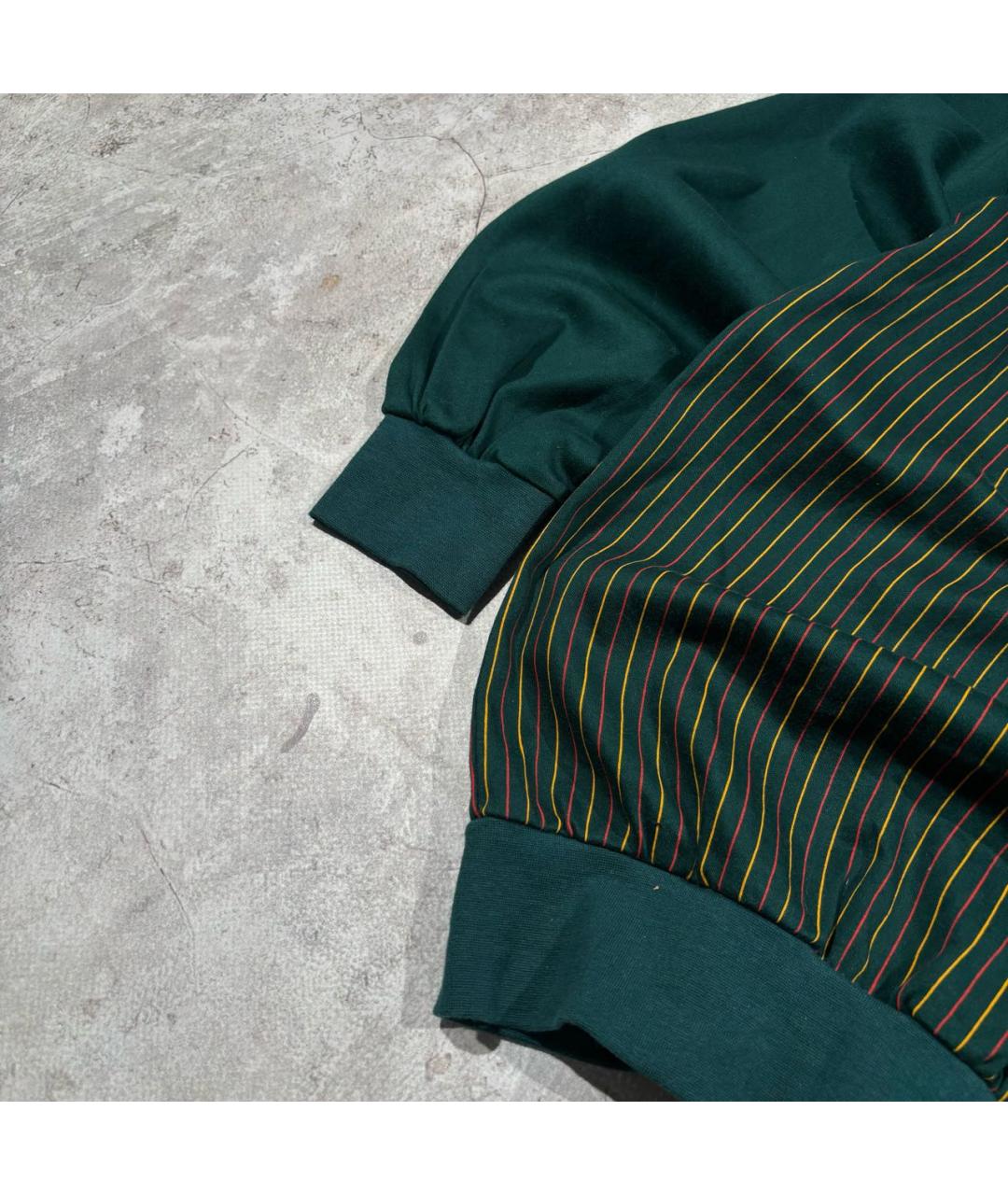 BURBERRY Зеленый хлопковый джемпер / свитер, фото 5