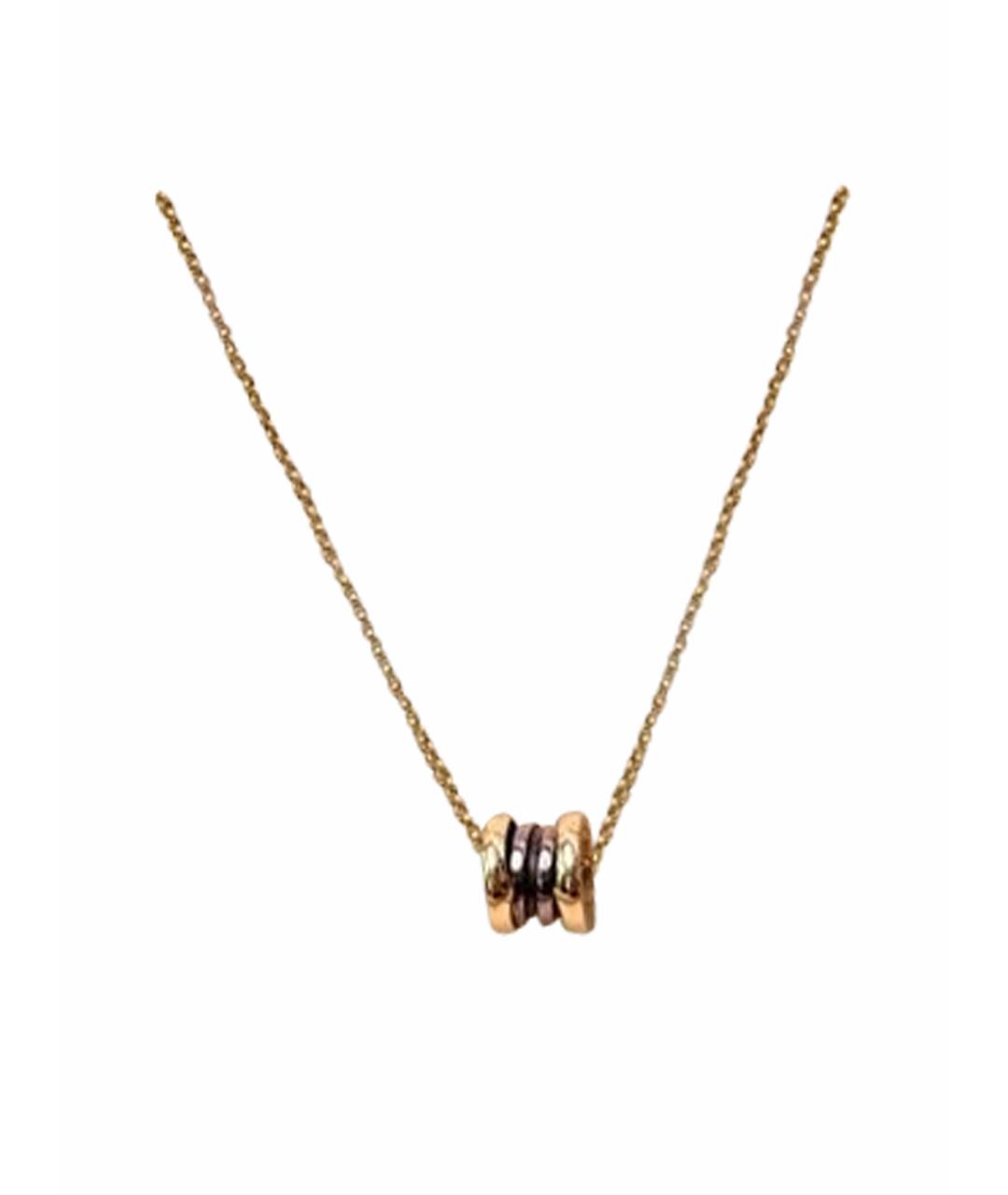 BVLGARI Золотое колье из розового золота, фото 1