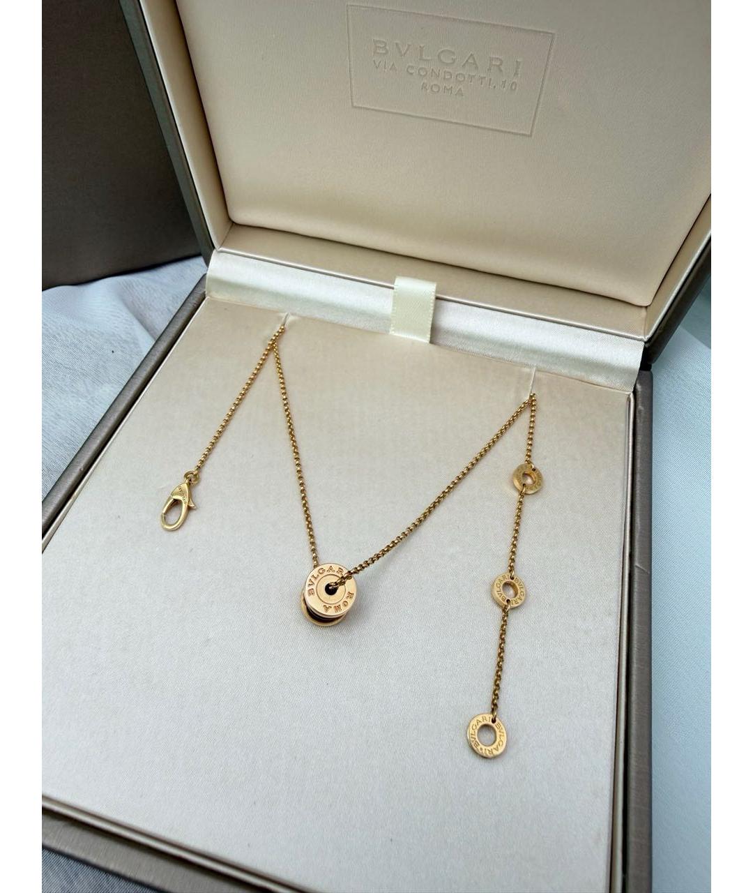 BVLGARI Золотое колье из розового золота, фото 3