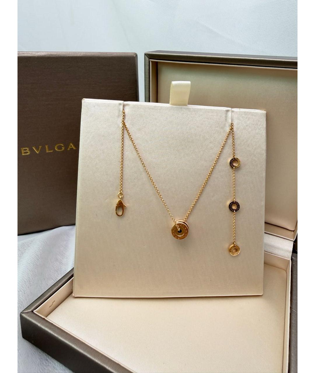 BVLGARI Золотое колье из розового золота, фото 2