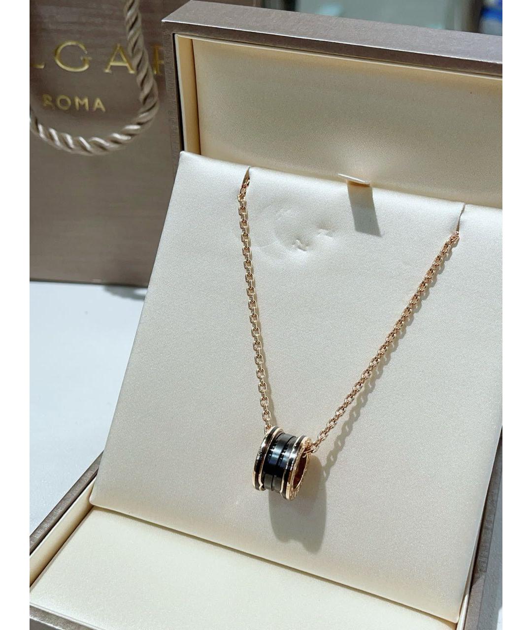BVLGARI Золотое колье из розового золота, фото 5