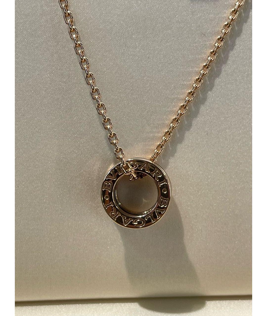 BVLGARI Золотое колье из розового золота, фото 4
