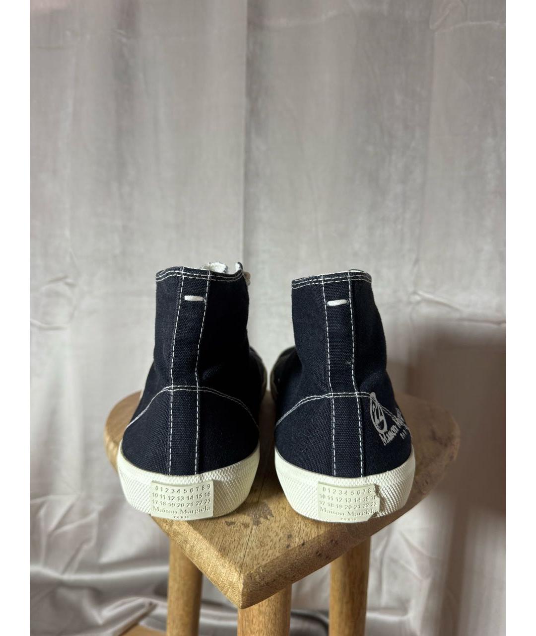 MAISON MARGIELA Черные кеды, фото 2