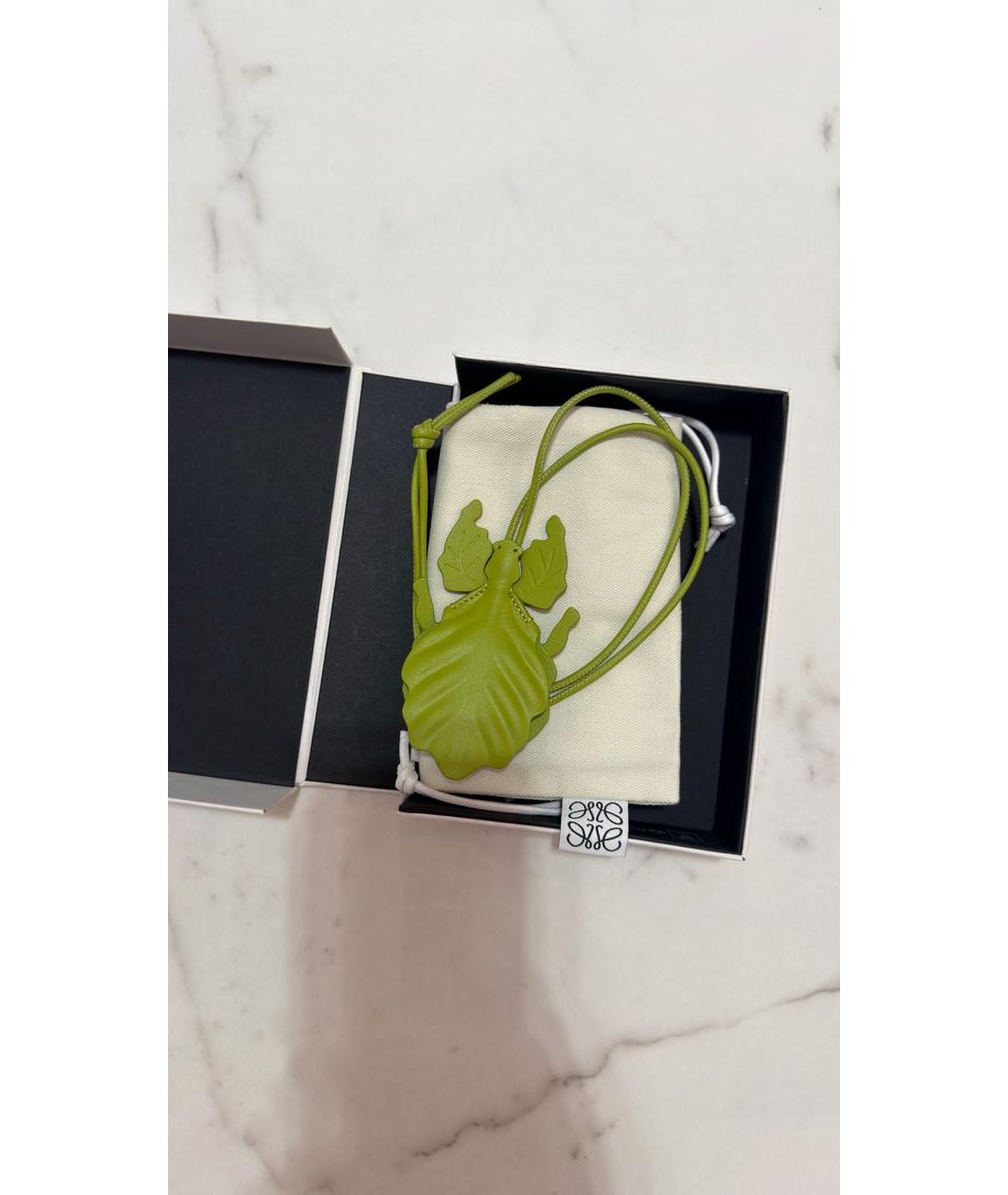 LOEWE Салатовый брелок, фото 4