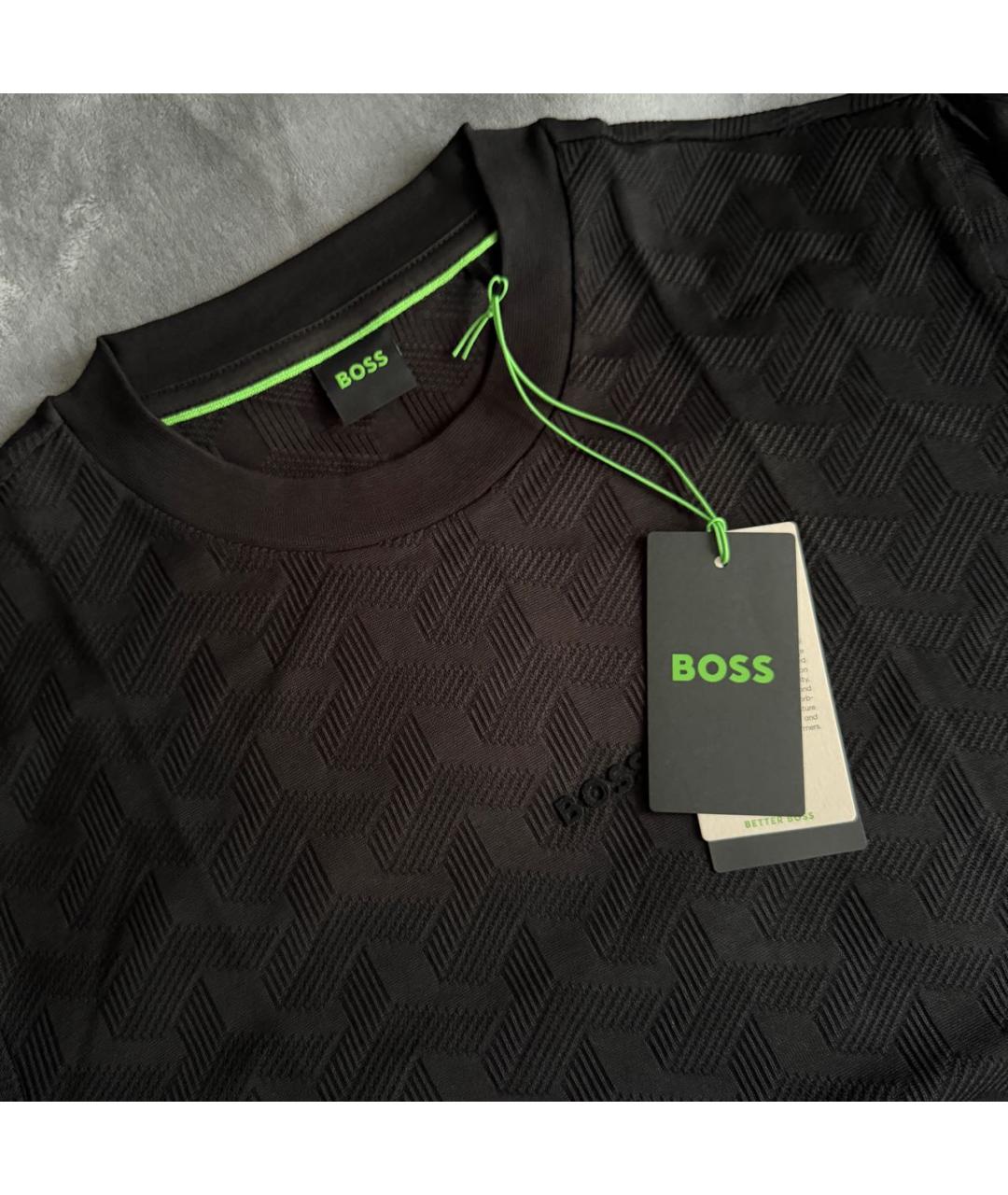 HUGO BOSS Черная футболка, фото 5