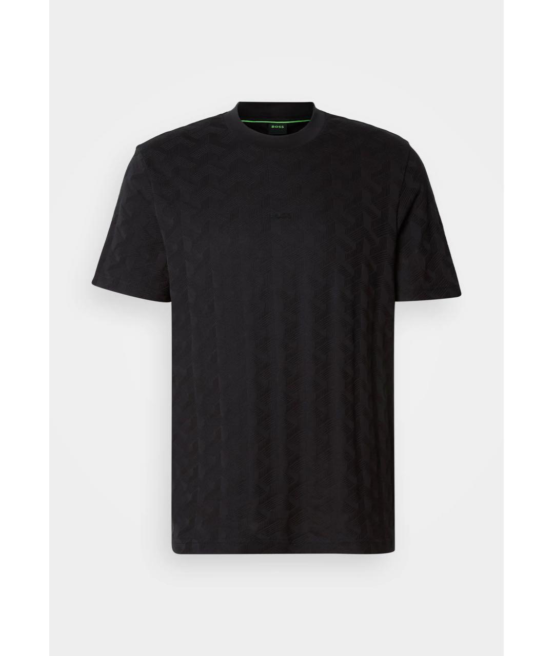 HUGO BOSS Черная футболка, фото 6
