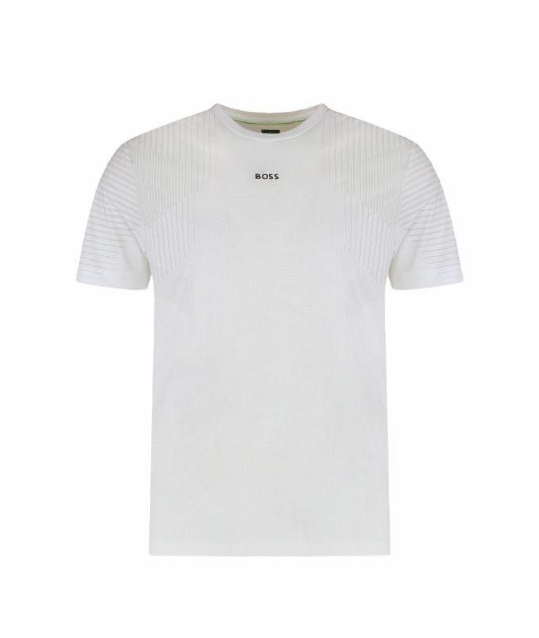 HUGO BOSS Белая футболка, фото 1