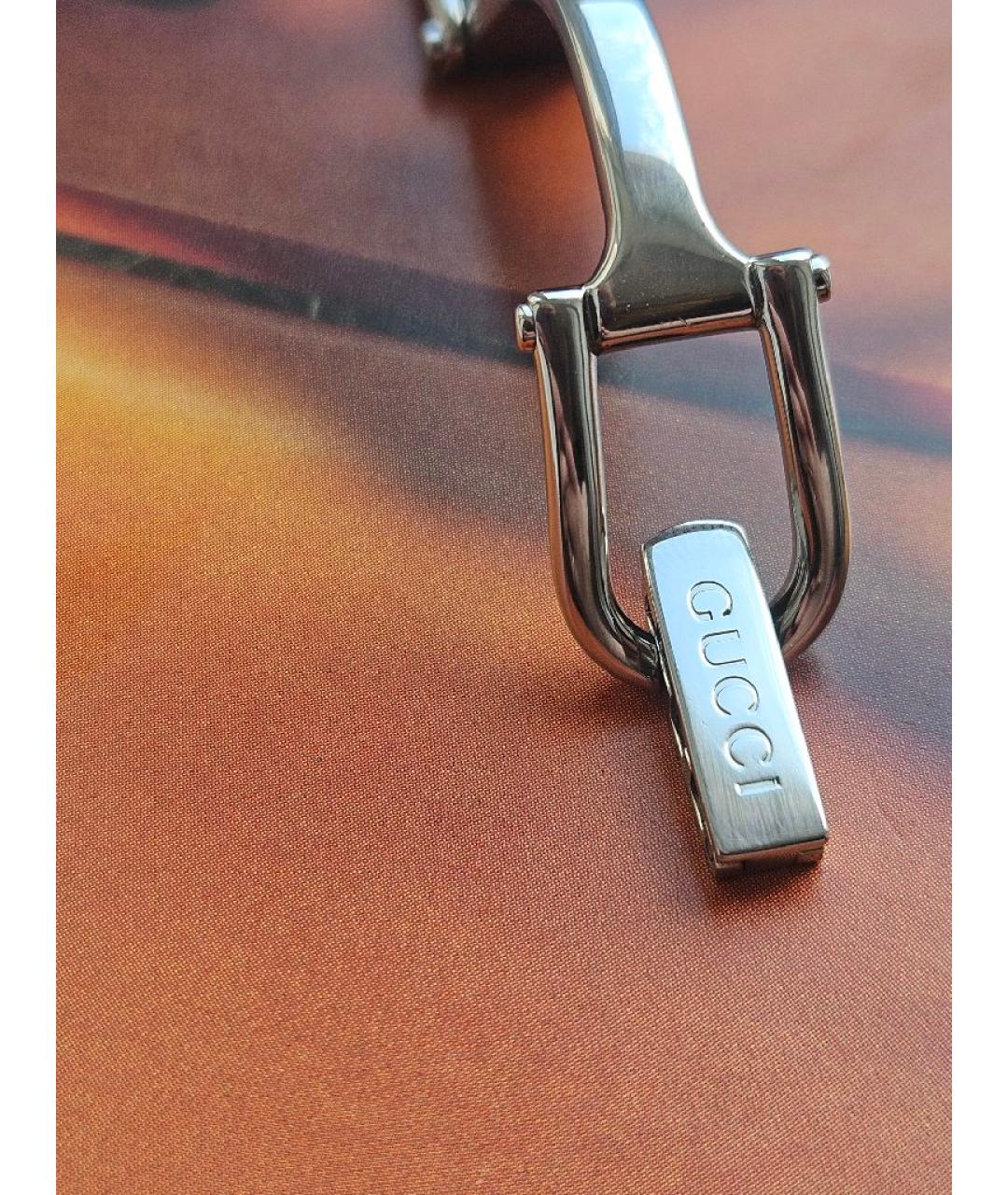 GUCCI Серебряные часы, фото 5