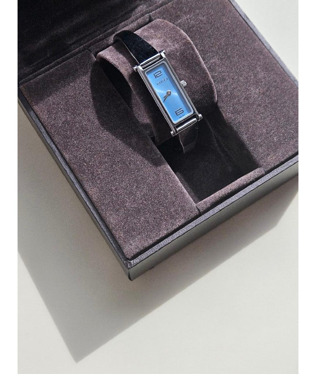GUCCI Серебряные часы, фото 6