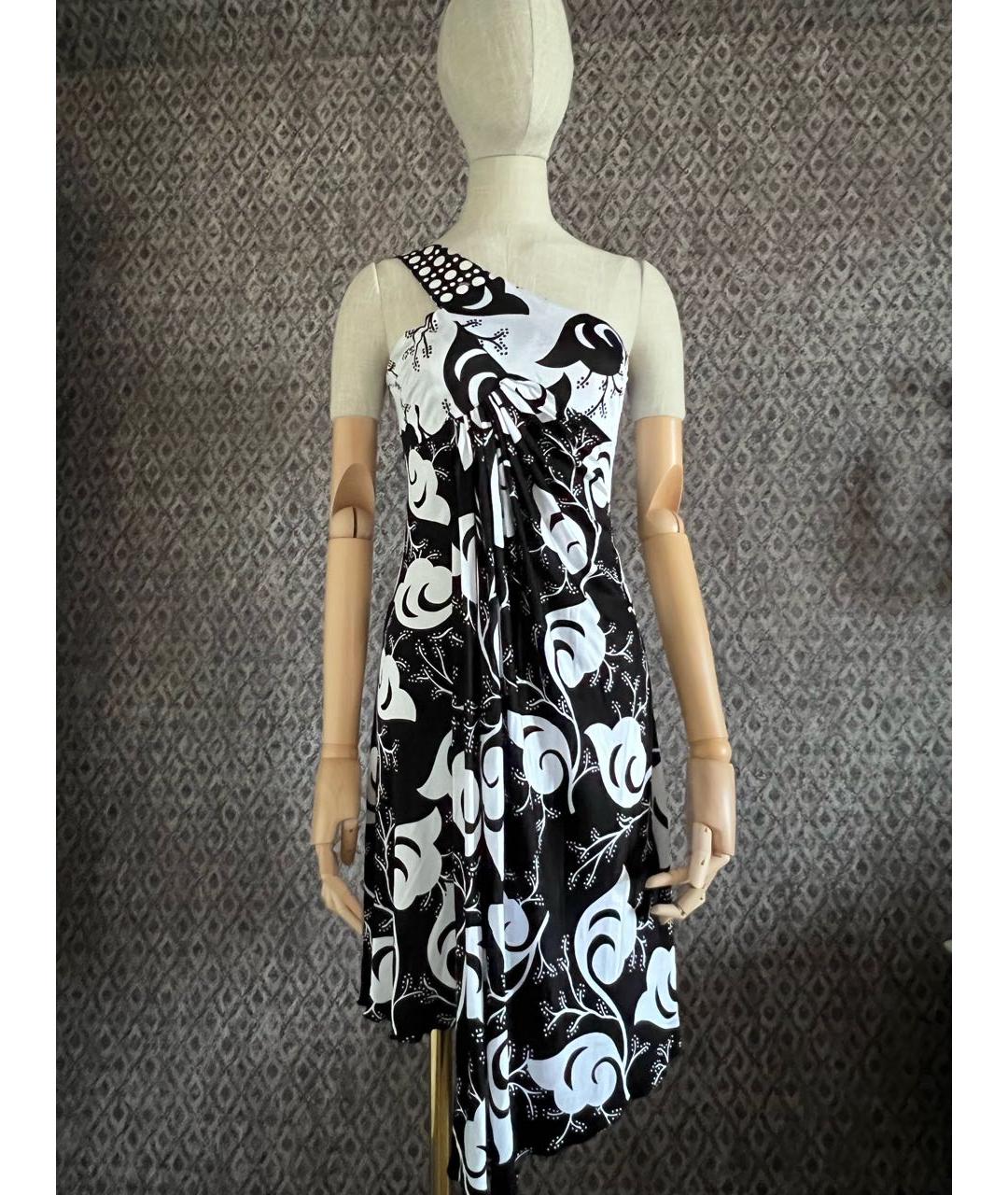 VERSUS VERSACE Мульти вискозное повседневное платье, фото 3