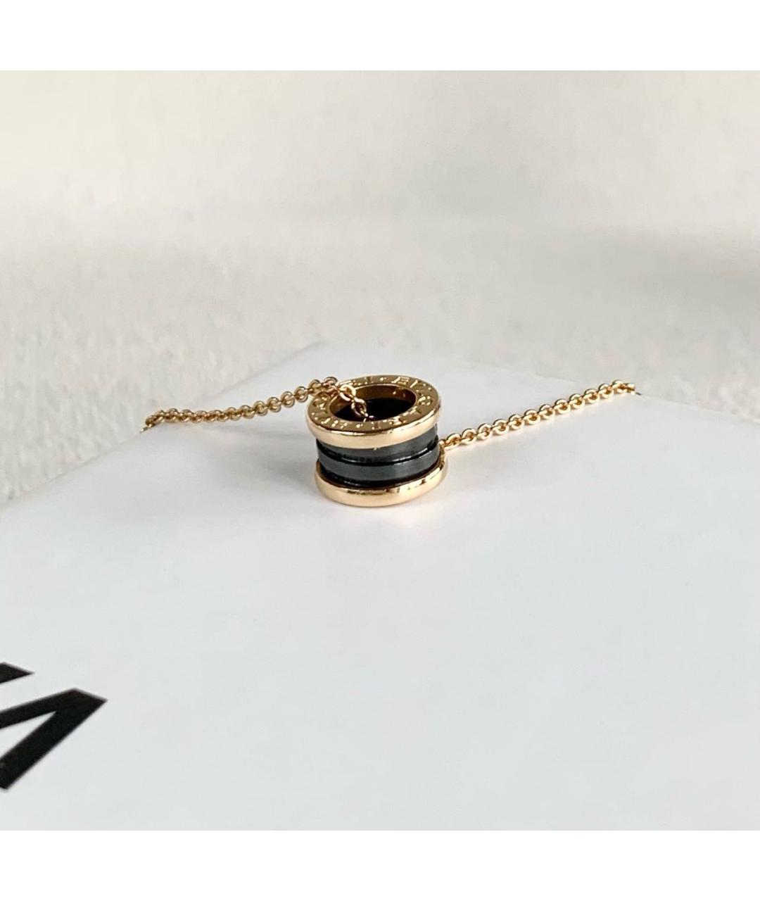 BVLGARI Золотое колье из розового золота, фото 3