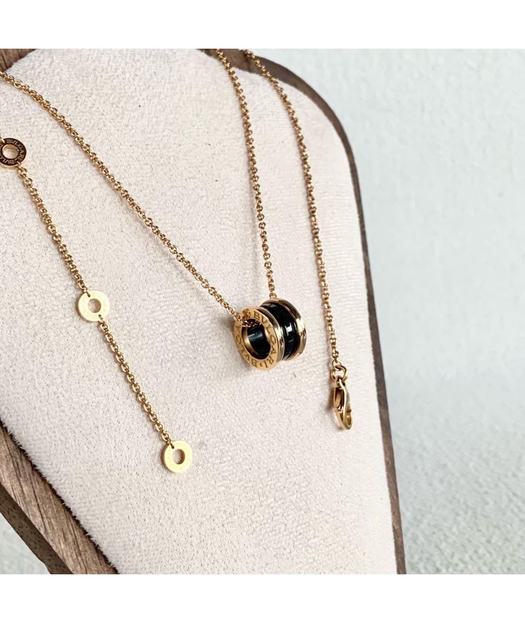 BVLGARI Золотое колье из розового золота, фото 4