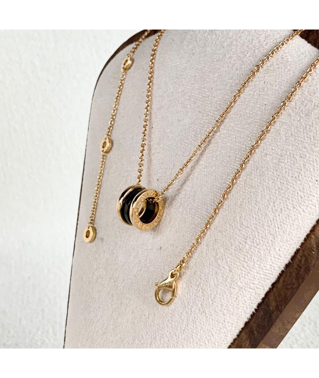 BVLGARI Золотое колье из розового золота, фото 6