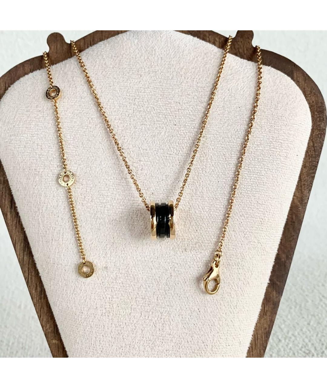 BVLGARI Золотое колье из розового золота, фото 5