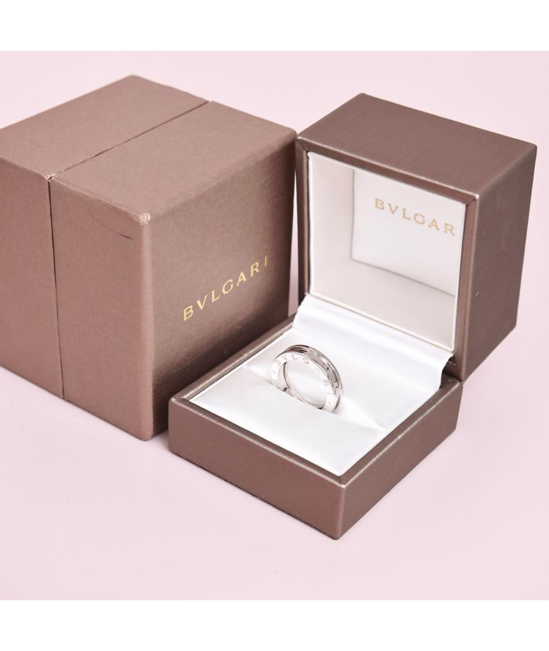 BVLGARI Серебряное кольцо из белого золота, фото 5