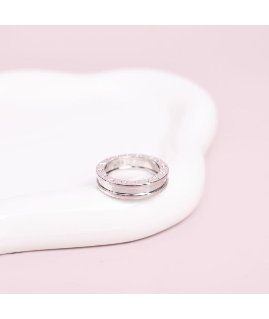 BVLGARI Серебряное кольцо из белого золота, фото 6
