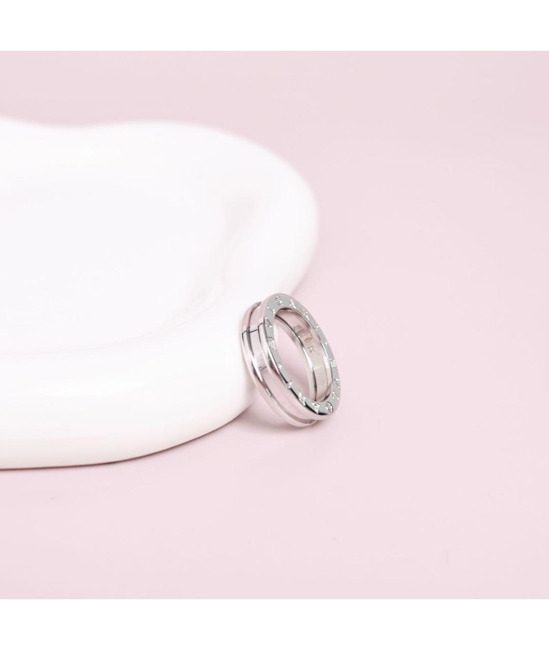 BVLGARI Серебряное кольцо из белого золота, фото 7