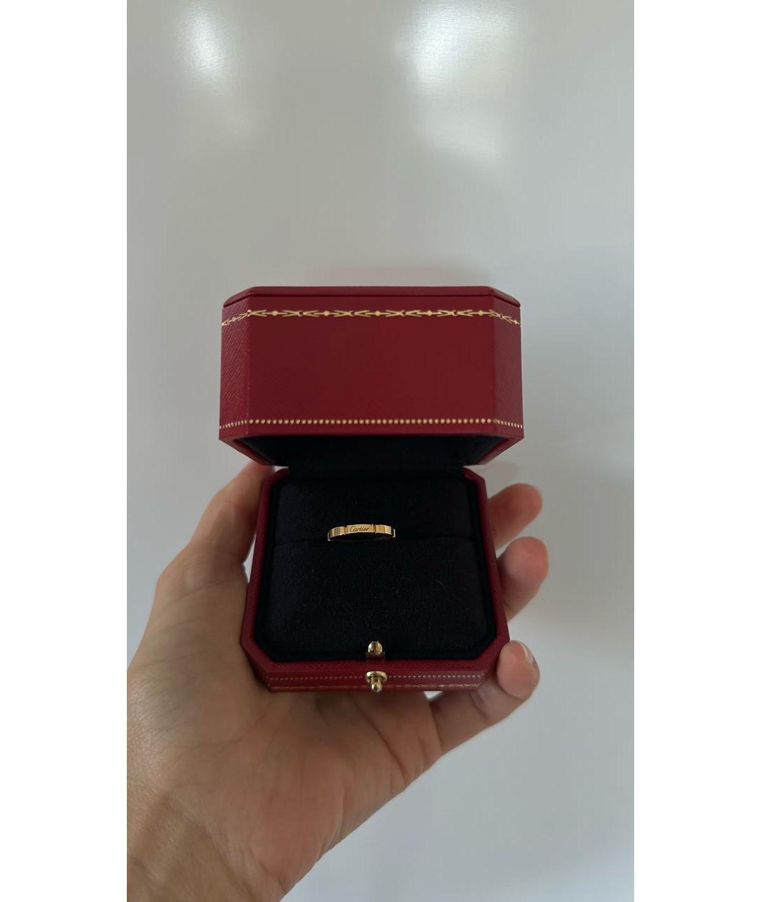 CARTIER Желтое кольцо из желтого золота, фото 3