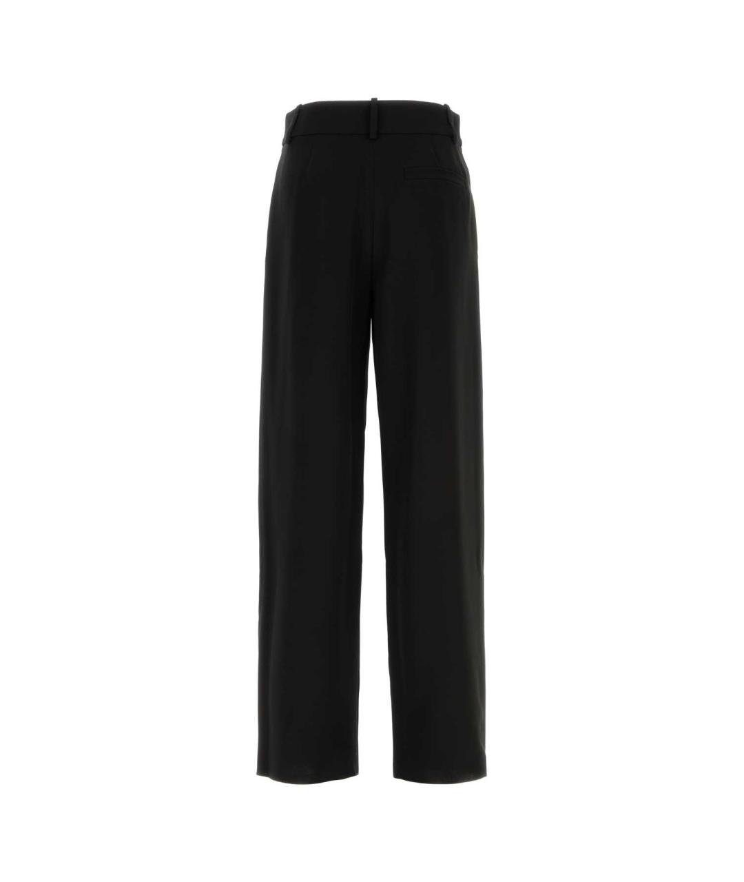 GIORGIO ARMANI Черные прямые брюки, фото 2