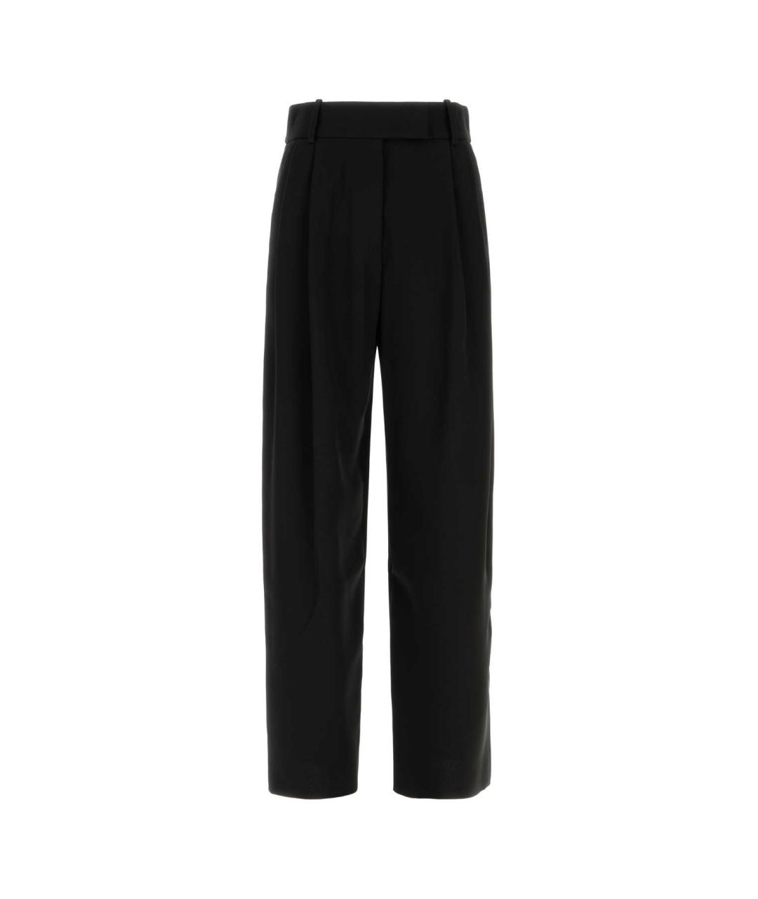GIORGIO ARMANI Черные прямые брюки, фото 1