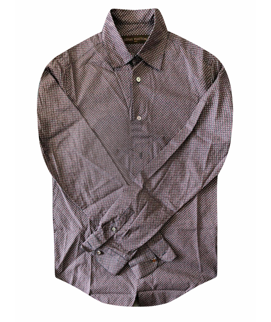 LOUIS VUITTON PRE-OWNED Мульти хлопковая классическая рубашка, фото 1