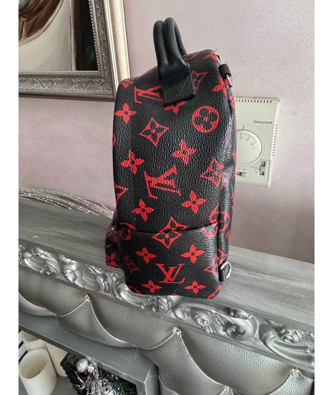 LOUIS VUITTON Черный рюкзак из канвы, фото 3