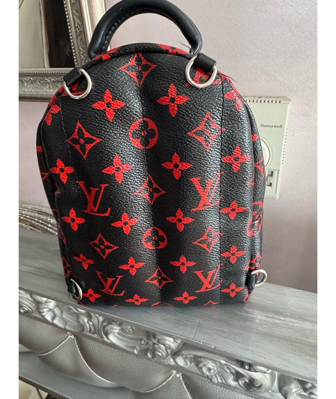 LOUIS VUITTON Черный рюкзак из канвы, фото 2