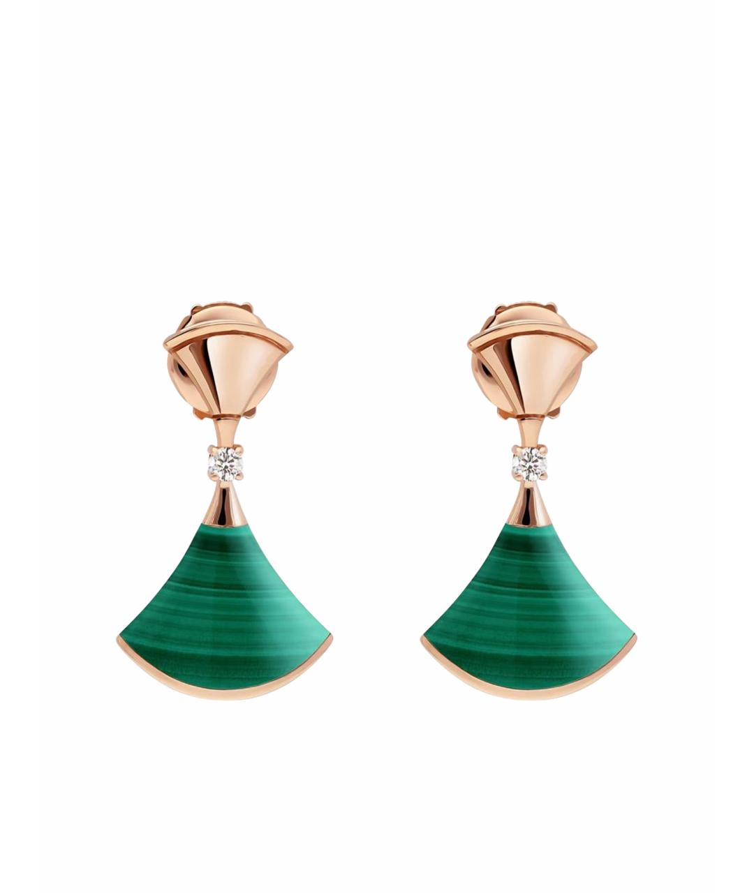 BVLGARI Серьги из розового золота, фото 1