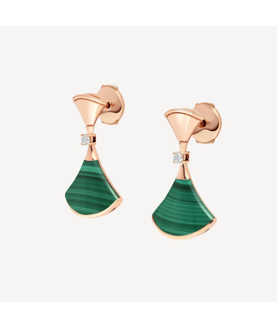 BVLGARI Серьги из розового золота, фото 3