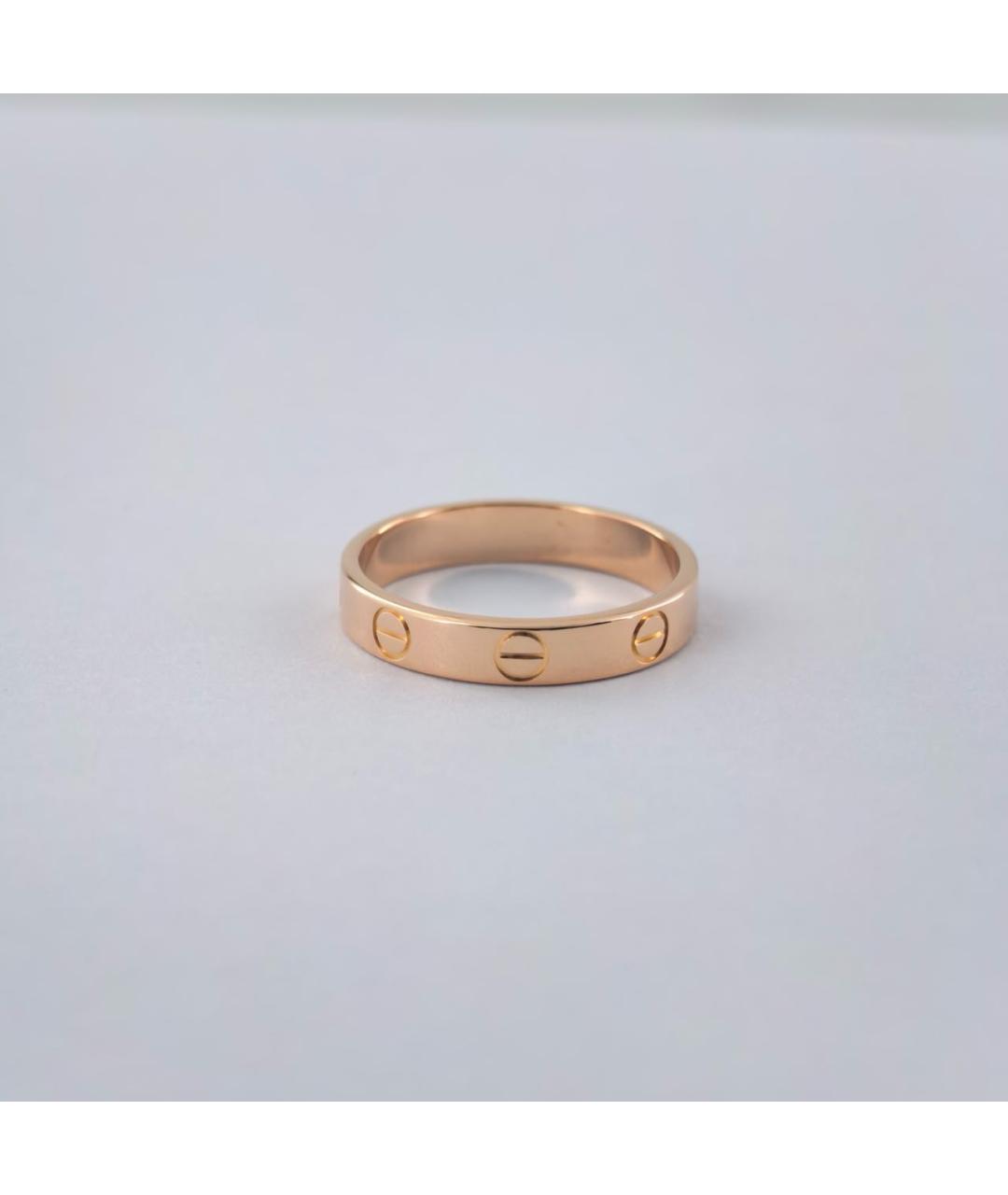 CARTIER Золотое кольцо из розового золота, фото 5