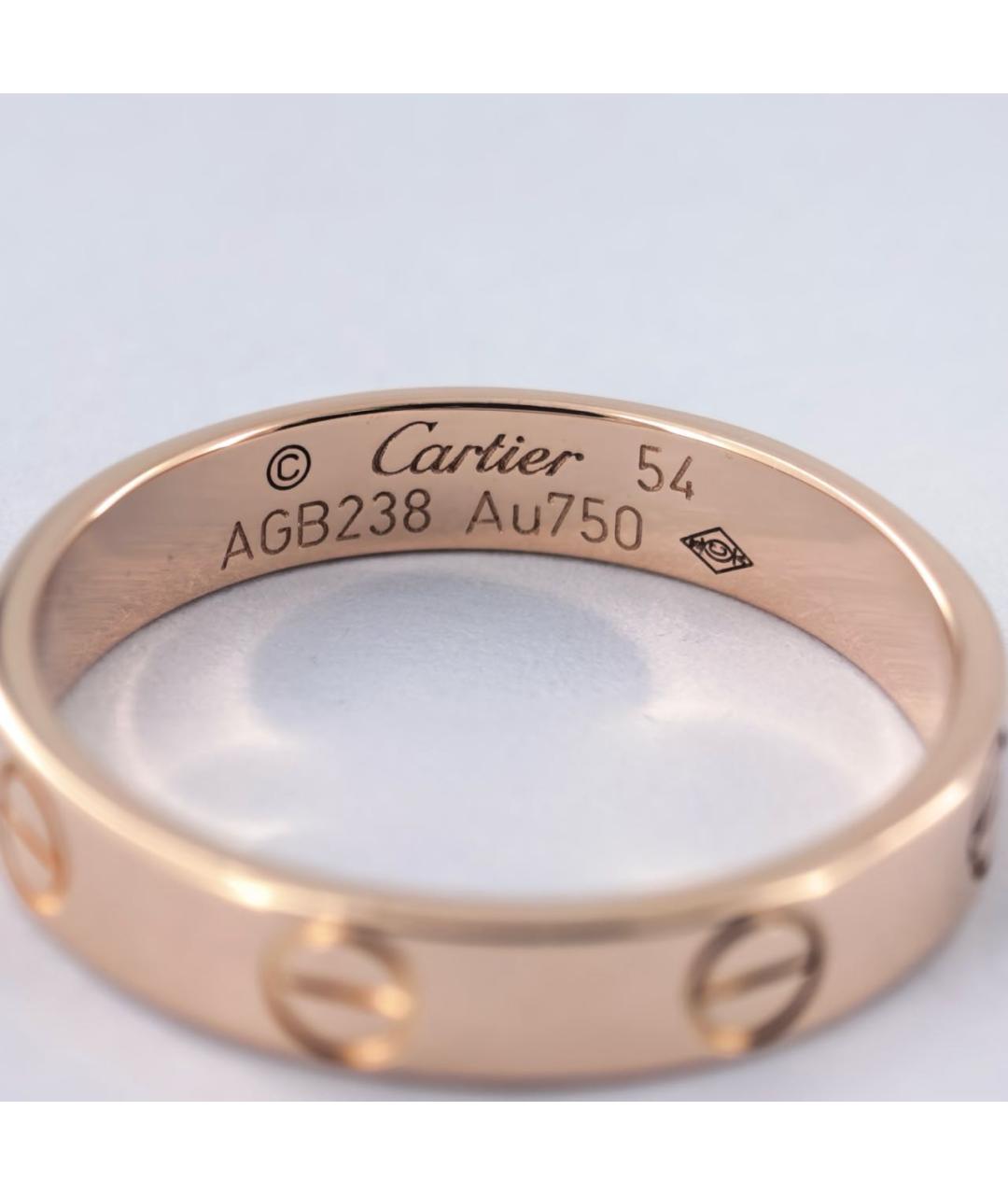 CARTIER Золотое кольцо из розового золота, фото 6