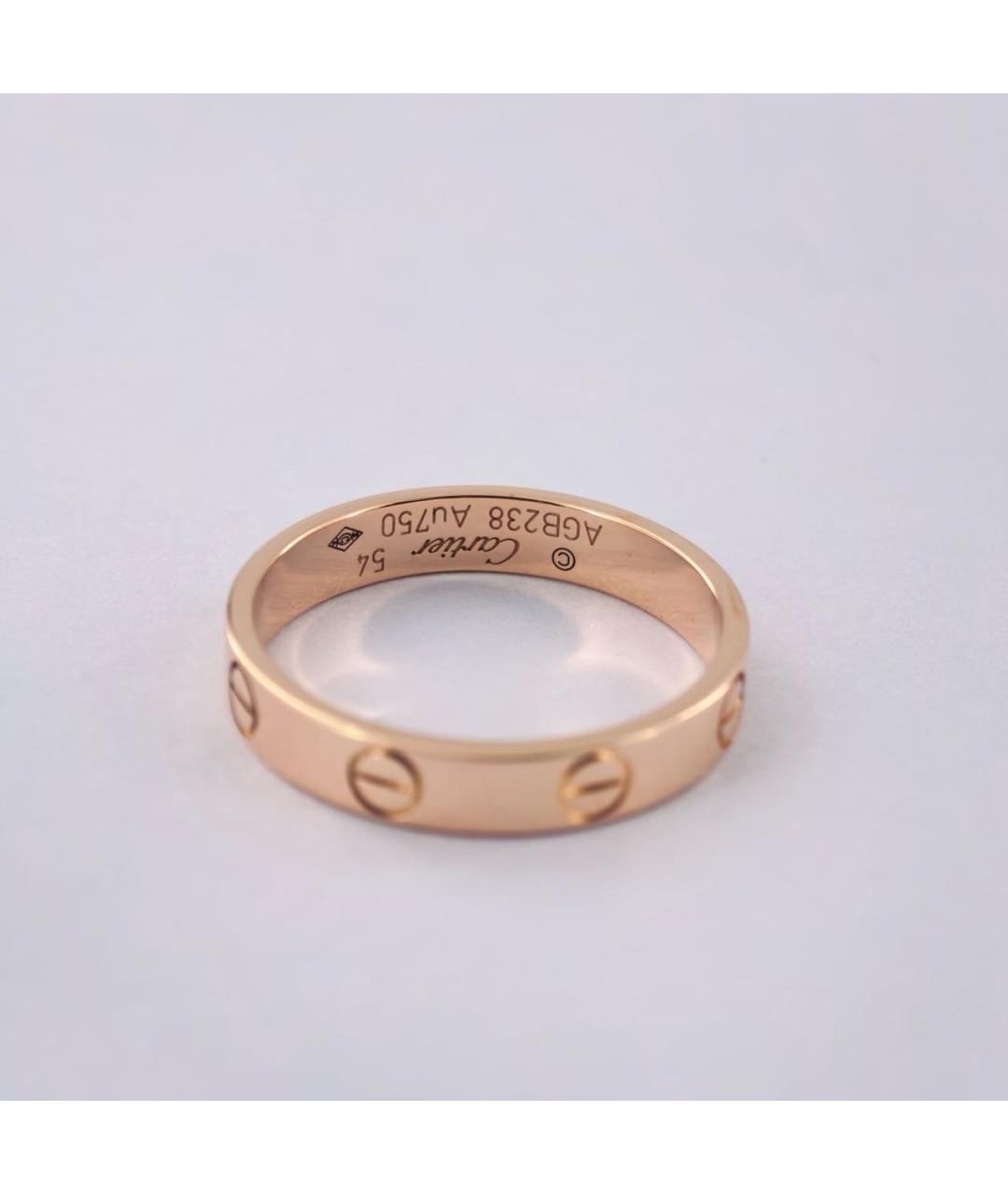 CARTIER Золотое кольцо из розового золота, фото 3