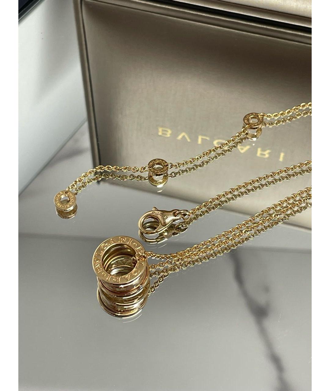 BVLGARI Золотое колье из розового золота, фото 5