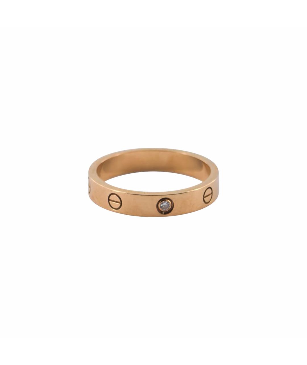 CARTIER Золотое кольцо из розового золота, фото 1