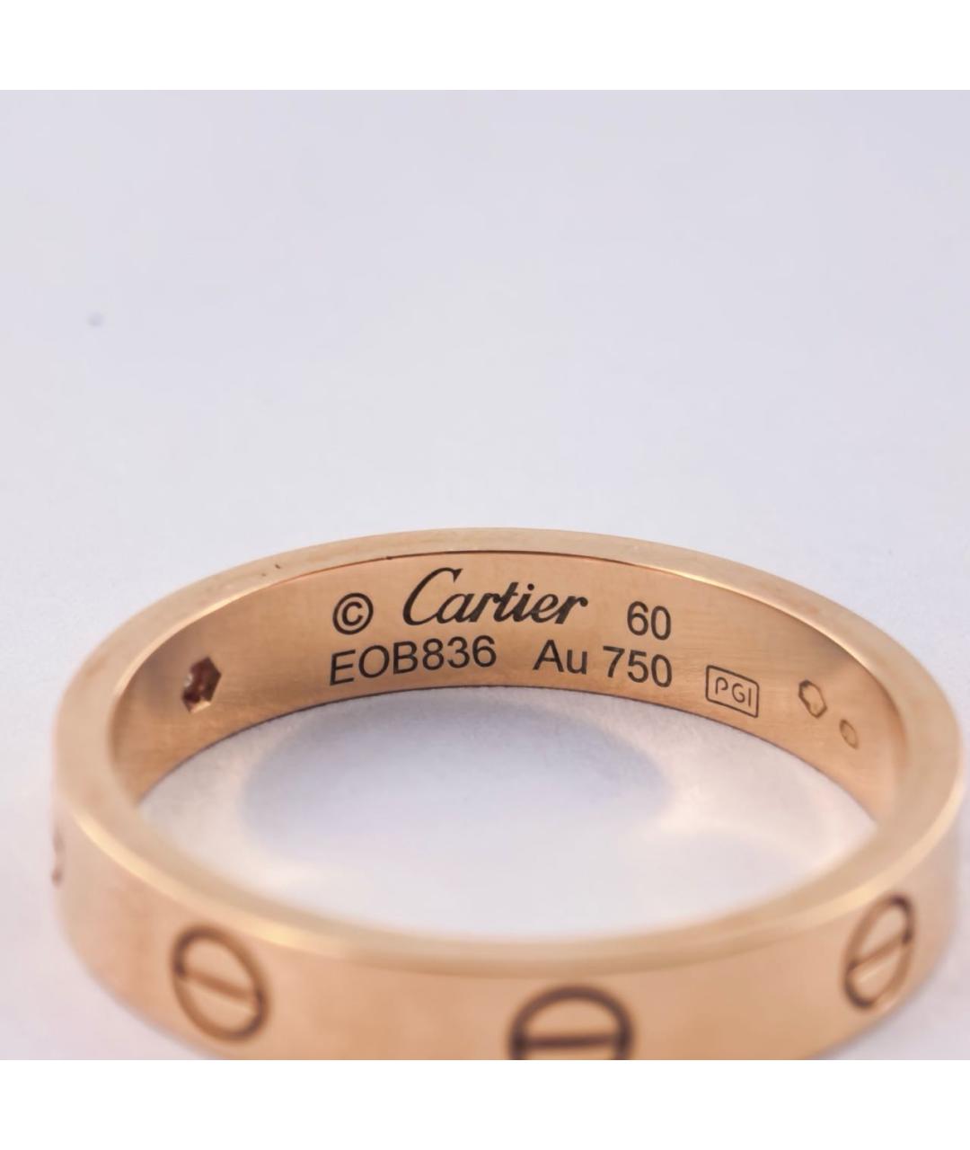 CARTIER Золотое кольцо из розового золота, фото 2