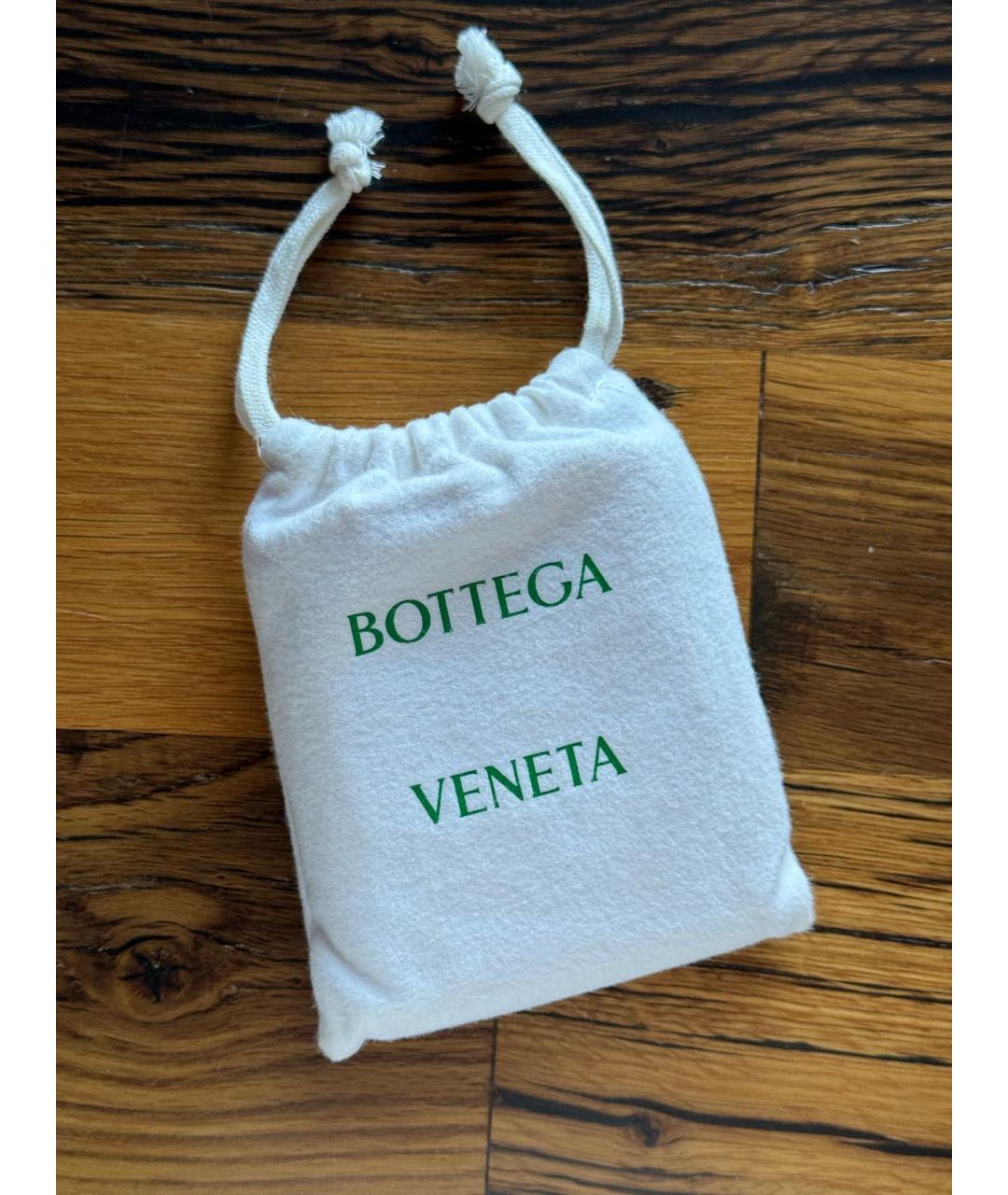BOTTEGA VENETA Розовый кожаный кошелек, фото 6