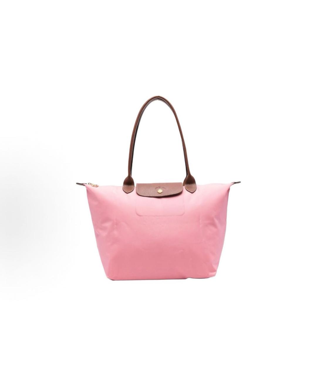 LONGCHAMP Розовая сумка тоут, фото 9