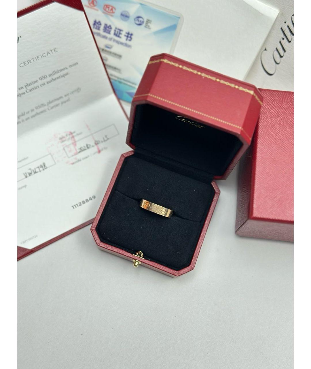 CARTIER Золотое кольцо из розового золота, фото 2