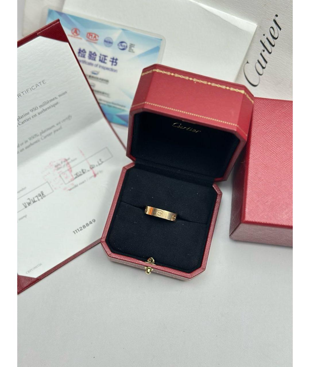 CARTIER Золотое кольцо из розового золота, фото 3