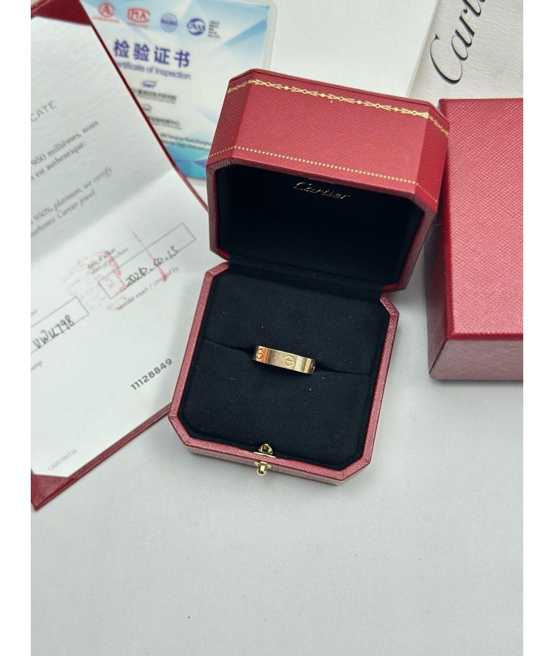 CARTIER Золотое кольцо из розового золота, фото 9